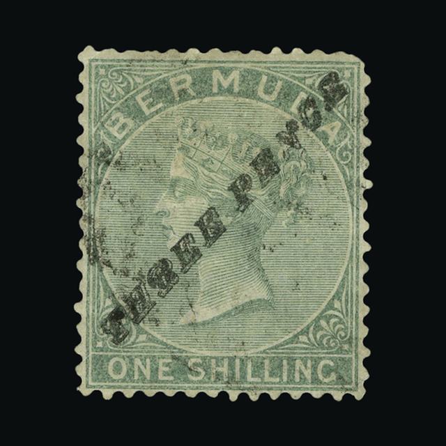 Lot 3812 - Bermuda 1874 -  UPA UPA Auction UPA 92