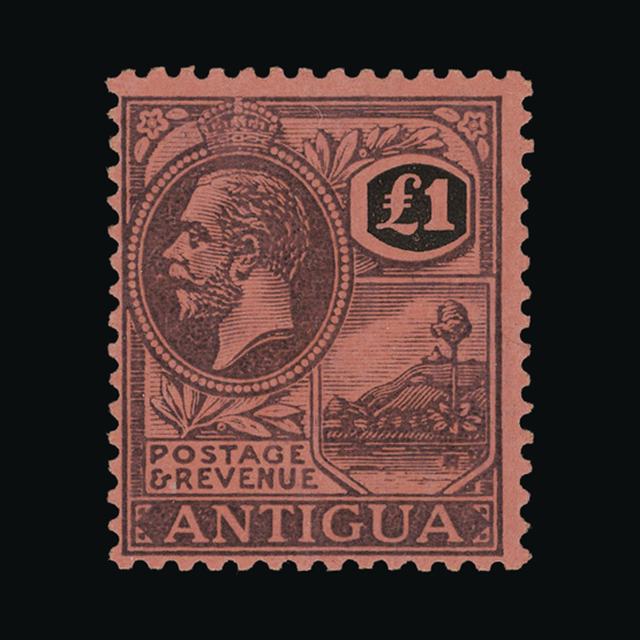 Lot 418 - antigua 1921-22 -  UPA UPA Auction UPA 92
