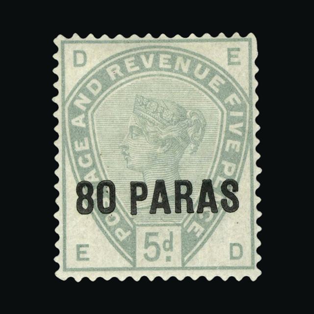 Lot 4924 - british levant 1885 - UPA UPA Auction UPA 92 Lot 4924 - british levant 1885 - UPA UPA Auction UPA 92