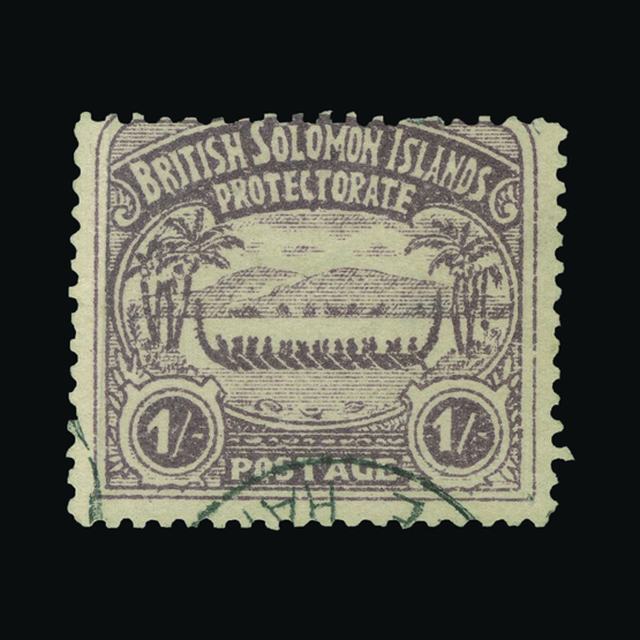 Lot 5271 - british solomon islands 1907 -  UPA UPA Auction UPA 92