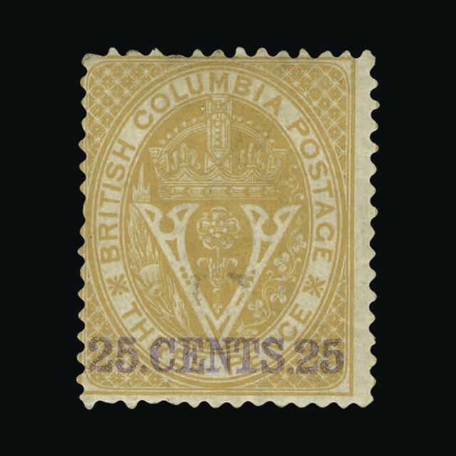 Lot 6687 - Canada - British Columbia and Vancouver Island 1868-71 - UPA UPA Auction UPA 92 Lot 6687 - Canada - British Columbia and Vancouver Island 1868-71 - UPA UPA Auction UPA 92