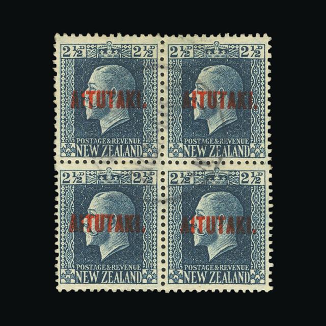 Lot 7534 - Cook Islands - Aitutaki 1918 - UPA UPA Auction UPA 92 Lot 7534 - Cook Islands - Aitutaki 1918 - UPA UPA Auction UPA 92