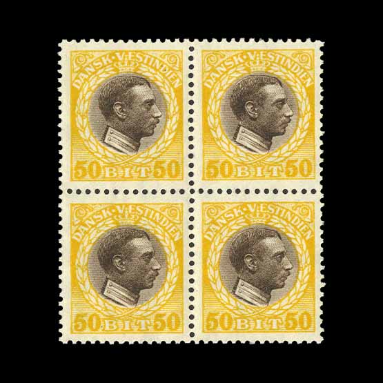 Lot 8078 - danish west indies 1915-6 -  UPA UPA Auction UPA 92