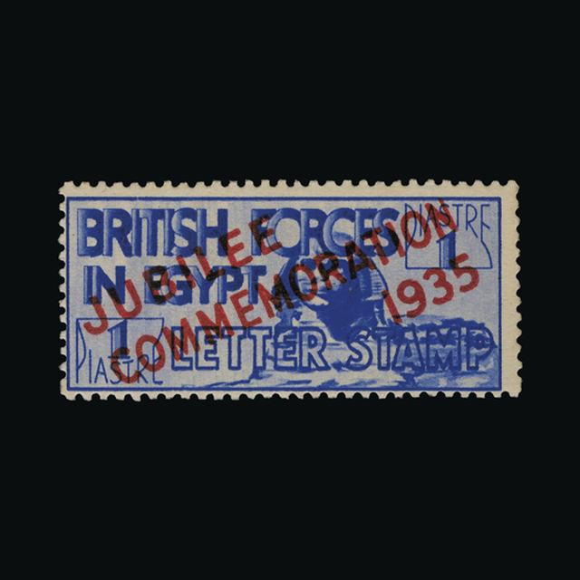 Lot 8463 - Egypt - British Forces 1935 - UPA UPA Auction UPA 92 Lot 8463 - Egypt - British Forces 1935 - UPA UPA Auction UPA 92