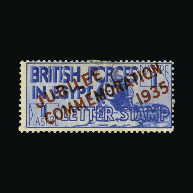Lot 8464 - Egypt - British Forces 1935 - UPA UPA Auction UPA 92 Lot 8464 - Egypt - British Forces 1935 - UPA UPA Auction UPA 92