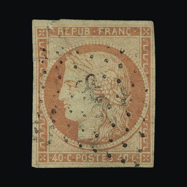 Lot 9540 - France 1849-52 - UPA UPA Auction UPA 92 Lot 9540 - France 1849-52 - UPA UPA Auction UPA 92