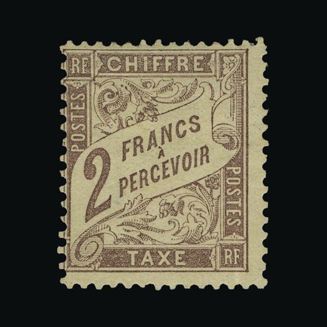 Lot 10599 - France - Postage Dues 1881-92 -  UPA UPA Auction UPA 93