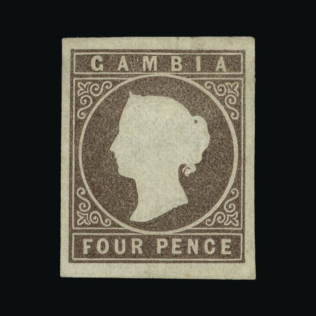 Lot 10611 - gambia 1871 - UPA UPA Auction UPA 93 Lot 10611 - gambia 1871 - UPA UPA Auction UPA 93