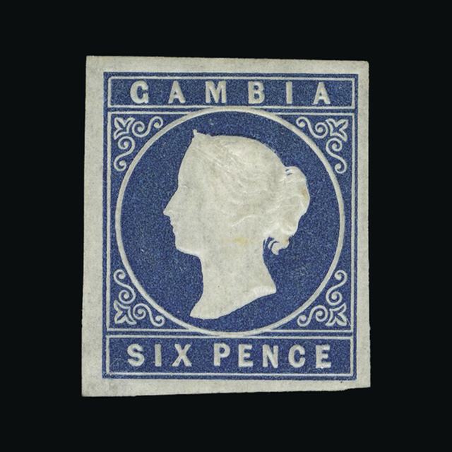 Lot 10616 - gambia 1874 - UPA UPA Auction UPA 93 Lot 10616 - gambia 1874 - UPA UPA Auction UPA 93