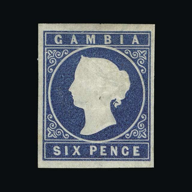 Lot 10617 - gambia 1874 - UPA UPA Auction UPA 93 Lot 10617 - gambia 1874 - UPA UPA Auction UPA 93