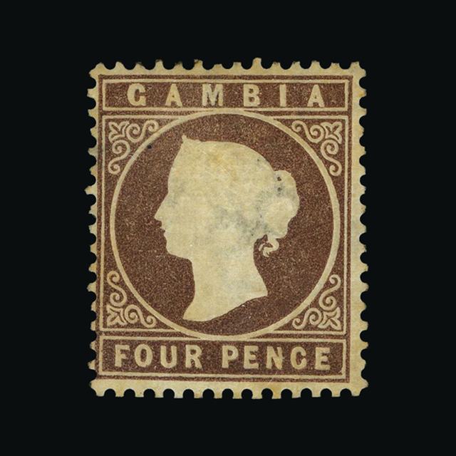 Lot 10631 - gambia 1880-81 - UPA UPA Auction UPA 93 Lot 10631 - gambia 1880-81 - UPA UPA Auction UPA 93