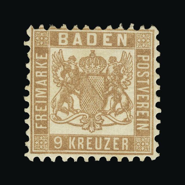 Lot 10847 - German States - Baden 1862-65 - UPA UPA Auction UPA 93 Lot 10847 - German States - Baden 1862-65 - UPA UPA Auction UPA 93