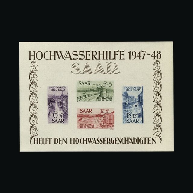 Lot 11194 - germany - saar 1948 -  UPA UPA Auction UPA 93