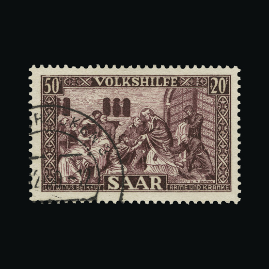 Lot 11195 - germany - saar 1950 -  UPA UPA Auction UPA 93