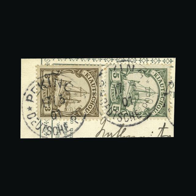 Lot 11208 - Germany - Colonies - China 1901 - UPA UPA Auction UPA 93 Lot 11208 - Germany - Colonies - China 1901 - UPA UPA Auction UPA 93