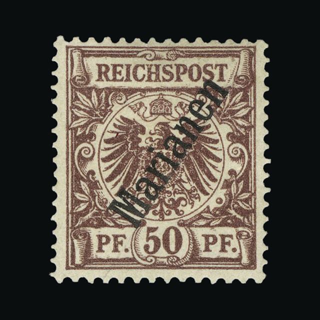 Lot 11215 - Germany - Colonies - Mariana Islands 1899 - UPA UPA Auction UPA 93 Lot 11215 - Germany - Colonies - Mariana Islands 1899 - UPA UPA Auction UPA 93