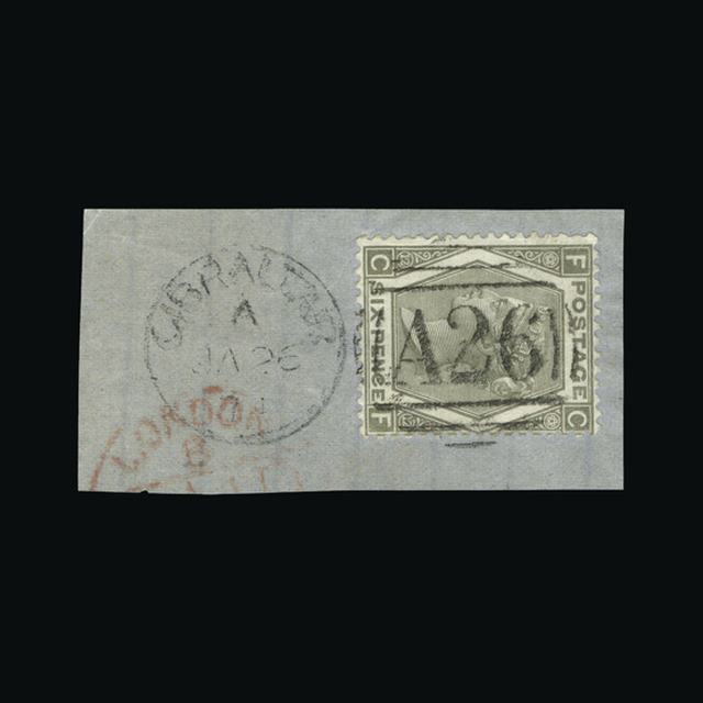 Lot 11291 - Gibraltar 1873 - UPA UPA Auction UPA 93 Lot 11291 - Gibraltar 1873 - UPA UPA Auction UPA 93