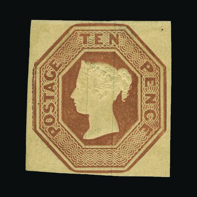 Lot 13063 - Great Britain - QV (embossed) 1847 - UPA UPA Auction UPA 93 Lot 13063 - Great Britain - QV (embossed) 1847 - UPA UPA Auction UPA 93