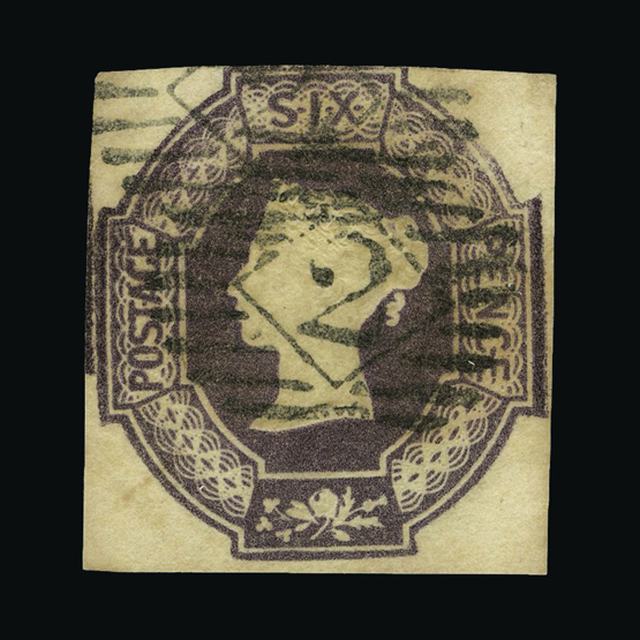 Lot 13068 - Great Britain - QV (embossed) 1847 - UPA UPA Auction UPA 93 Lot 13068 - Great Britain - QV (embossed) 1847 - UPA UPA Auction UPA 93