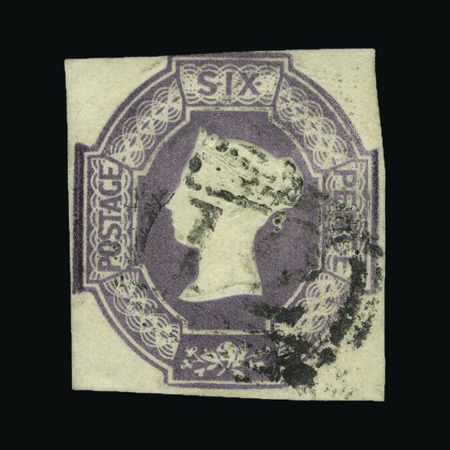 Lot 13069 - Great Britain - QV (embossed) 1847 - UPA UPA Auction UPA 93 Lot 13069 - Great Britain - QV (embossed) 1847 - UPA UPA Auction UPA 93