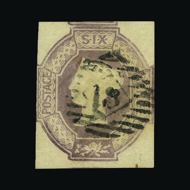 Lot 13071 - Great Britain - QV (embossed) 1847 - UPA UPA Auction UPA 93 Lot 13071 - Great Britain - QV (embossed) 1847 - UPA UPA Auction UPA 93