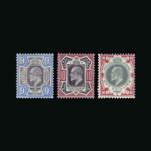 Lot 13689 - Great Britain - KEVII 1902-10 - UPA UPA Auction UPA 93 Lot 13689 - Great Britain - KEVII 1902-10 - UPA UPA Auction UPA 93