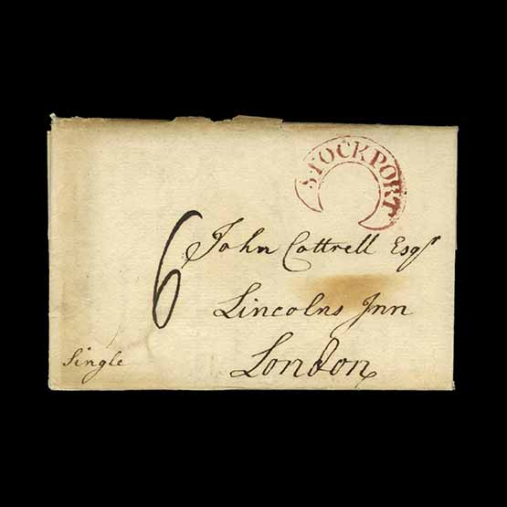 Lot 14501 - Great Britain - Covers - Pre-stamp 1794 -  UPA UPA Auction UPA 93