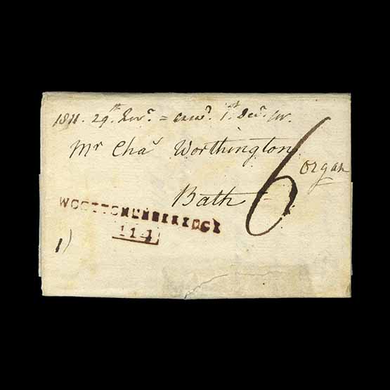 Lot 14502 - Great Britain - Covers - Pre-stamp 1811 -  UPA UPA Auction UPA 93