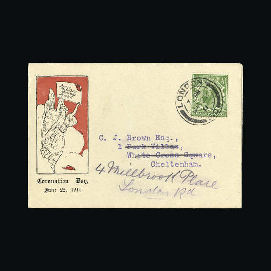 Lot 14549 - Great Britain - Covers - KEVII 1911 - UPA UPA Auction UPA 93 Lot 14549 - Great Britain - Covers - KEVII 1911 - UPA UPA Auction UPA 93