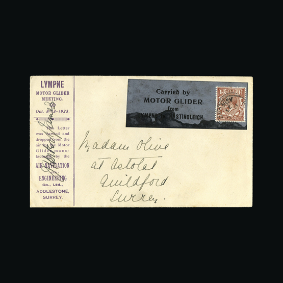 Lot 15564 - Great Britain - Covers - Autographed 1923 -  UPA UPA Auction UPA 93