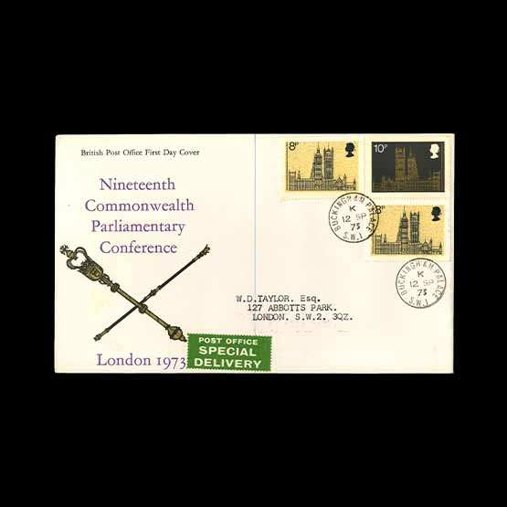 Lot 15634 - Great Britain - FDCs - Buckingham Palace 1973 -  UPA UPA Auction UPA 93