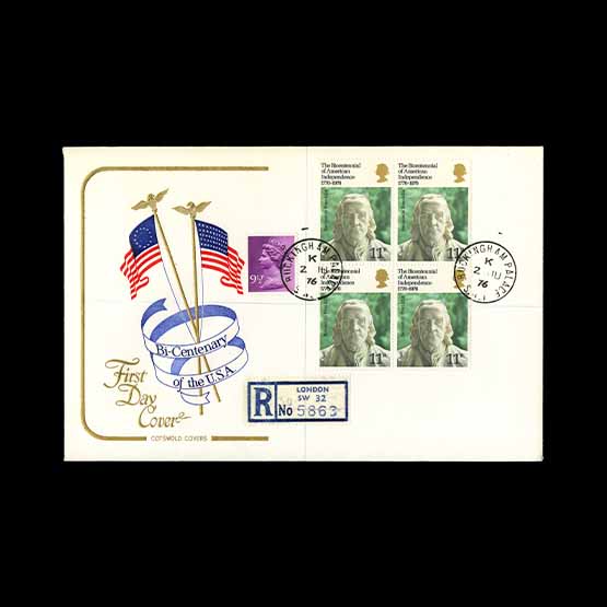 Lot 15637 - Great Britain - FDCs - Buckingham Palace 1976 -  UPA UPA Auction UPA 93