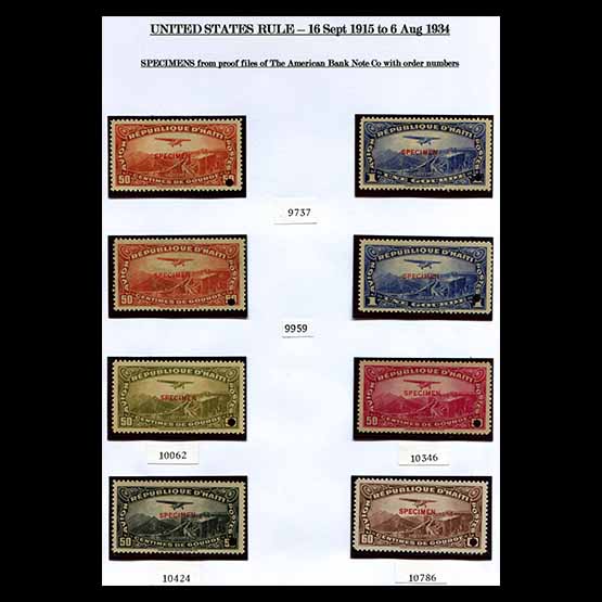 Lot 16527 - haiti 1933 -  UPA UPA Auction UPA 93