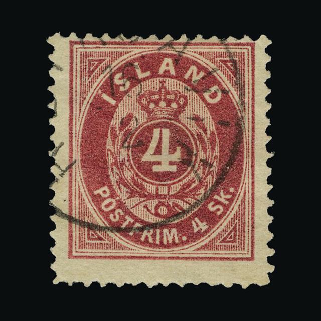Lot 17203 - Iceland 1873 - UPA UPA Auction UPA 93 Lot 17203 - Iceland 1873 - UPA UPA Auction UPA 93