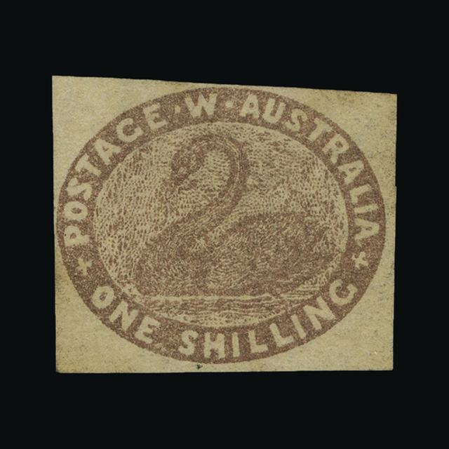 Lot 1781 - Australia - States - Western Australia 1854-55 - UPA UPA Auction UPA 93 Lot 1781 - Australia - States - Western Australia 1854-55 - UPA UPA Auction UPA 93