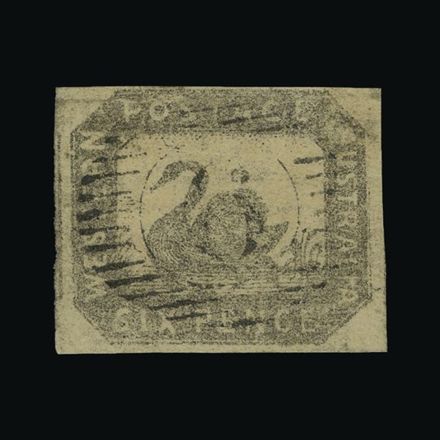 Lot 1783 - Australia - States - Western Australia 1859 - UPA UPA Auction UPA 93 Lot 1783 - Australia - States - Western Australia 1859 - UPA UPA Auction UPA 93