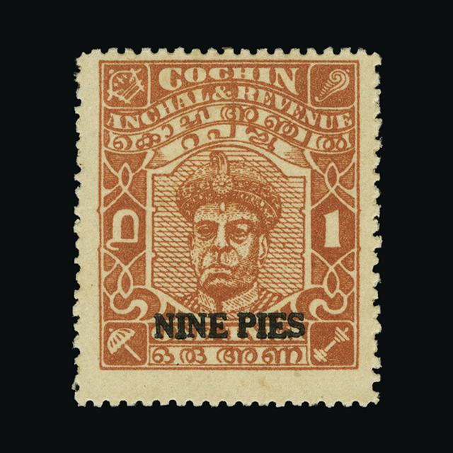 Lot 17860 - India - States - Cochin 1949 -  UPA UPA Auction UPA 93