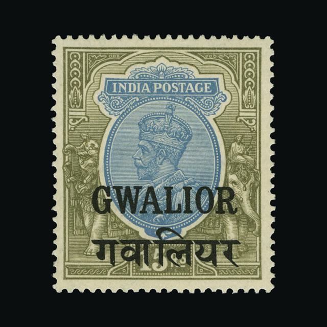 Lot 17877 - India - States - Gwalior 1928-36 -  UPA UPA Auction UPA 93