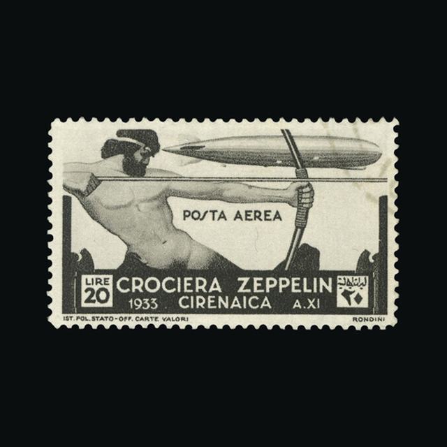 Lot 18478 - Italy - Colonies - Cyrenaica 1933 - UPA UPA Auction UPA 93 Lot 18478 - Italy - Colonies - Cyrenaica 1933 - UPA UPA Auction UPA 93