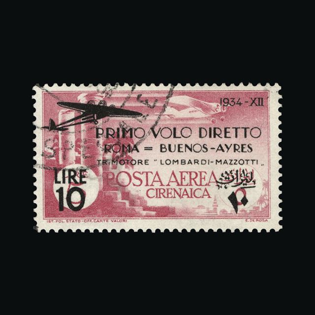 Lot 18482 - Italy - Colonies - Cyrenaica 1934 - UPA UPA Auction UPA 93 Lot 18482 - Italy - Colonies - Cyrenaica 1934 - UPA UPA Auction UPA 93