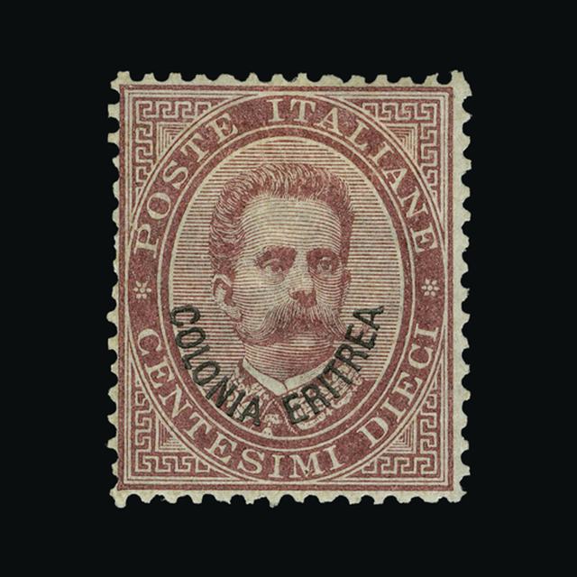 Lot 18492 - Italy - Colonies - Eritrea 1893 - UPA UPA Auction UPA 93 Lot 18492 - Italy - Colonies - Eritrea 1893 - UPA UPA Auction UPA 93