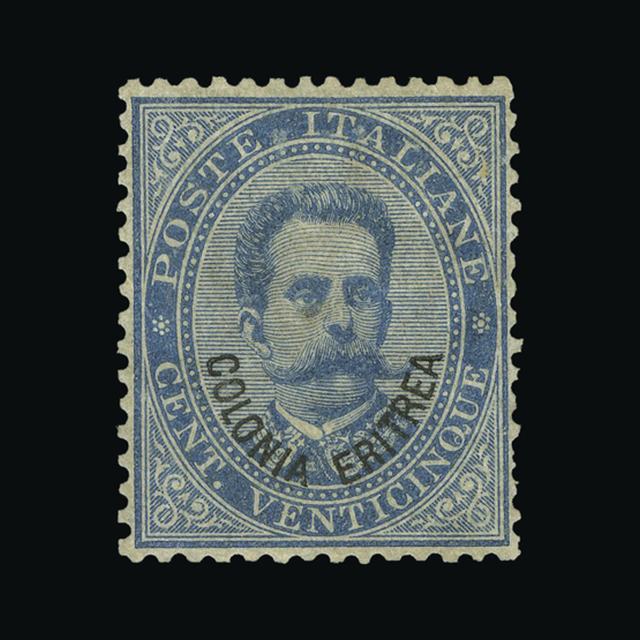 Lot 18494 - Italy - Colonies - Eritrea 1893 - UPA UPA Auction UPA 93 Lot 18494 - Italy - Colonies - Eritrea 1893 - UPA UPA Auction UPA 93