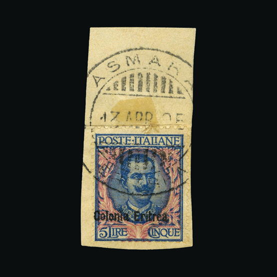 Lot 18507 - Italy - Colonies - Eritrea 1903-05 - UPA UPA Auction UPA 93 Lot 18507 - Italy - Colonies - Eritrea 1903-05 - UPA UPA Auction UPA 93