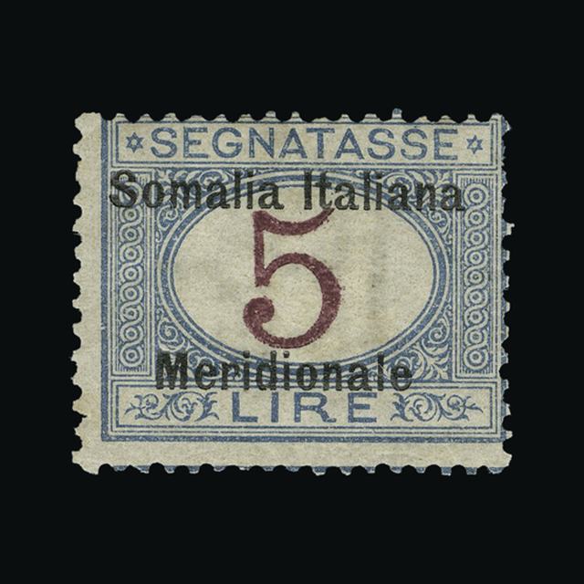 Lot 18578 - Italy - Colonies - Somalia 1906 -  UPA UPA Auction UPA 93