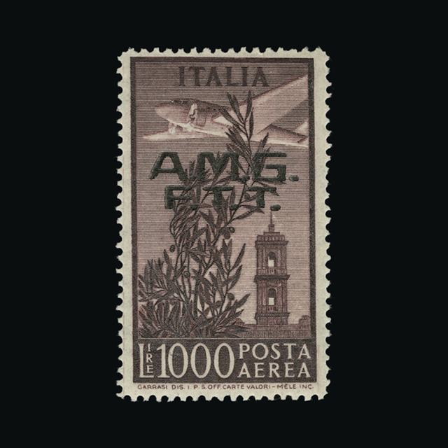 Lot 18637 - Italy - Colonies - Trieste 1947-48 - UPA UPA Auction UPA 93 Lot 18637 - Italy - Colonies - Trieste 1947-48 - UPA UPA Auction UPA 93