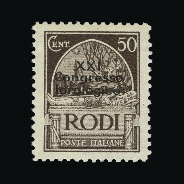 Lot 18718 - Italy - Occupation of Dodecanese Islands 1930 - UPA UPA Auction UPA 93 Lot 18718 - Italy - Occupation of Dodecanese Islands 1930 - UPA UPA Auction UPA 93