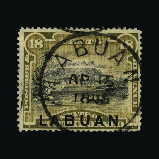 Lot 19974 - Labuan 1894 - UPA UPA Auction UPA 93 Lot 19974 - Labuan 1894 - UPA UPA Auction UPA 93