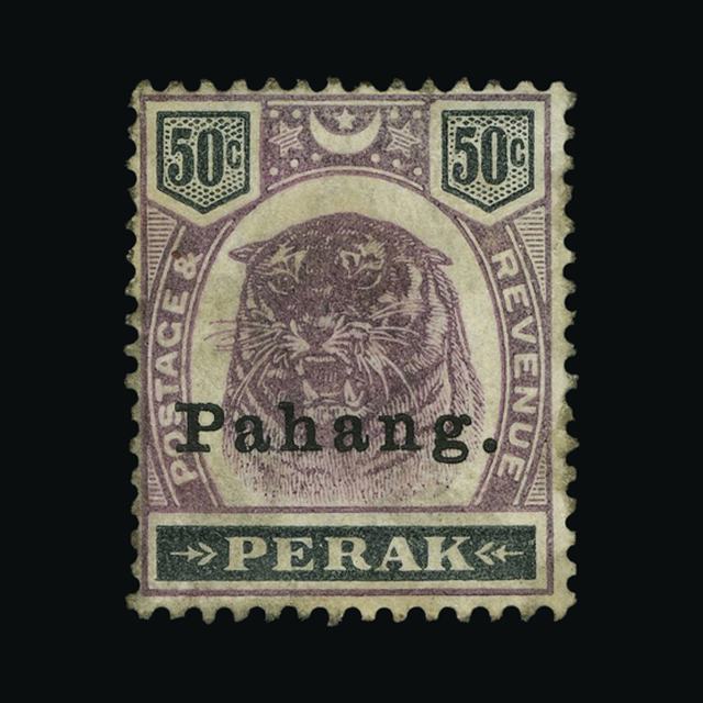 Lot 21060 - Malaya - Pahang 1898 - UPA UPA Auction UPA 93 Lot 21060 - Malaya - Pahang 1898 - UPA UPA Auction UPA 93