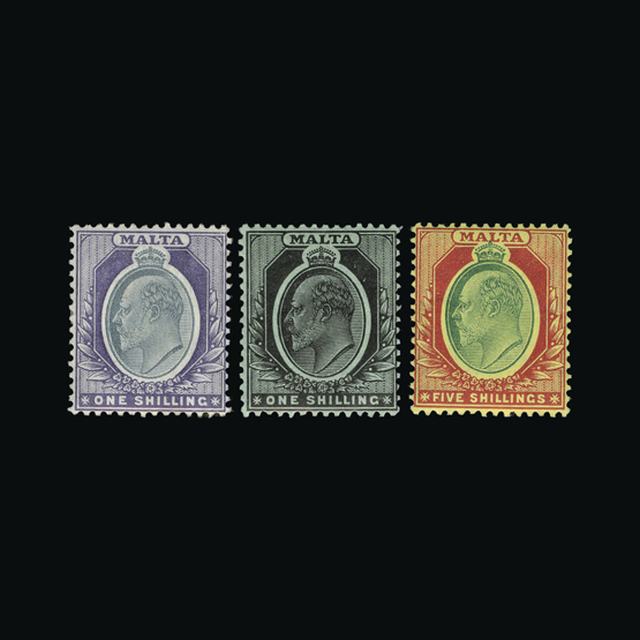 Lot 21892 - Malta 1904-14 -  UPA UPA Auction UPA 93