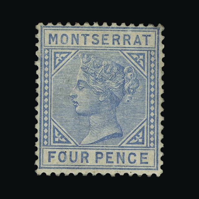 Lot 22950 - montserrat 1884-5 - UPA UPA Auction UPA 93 Lot 22950 - montserrat 1884-5 - UPA UPA Auction UPA 93
